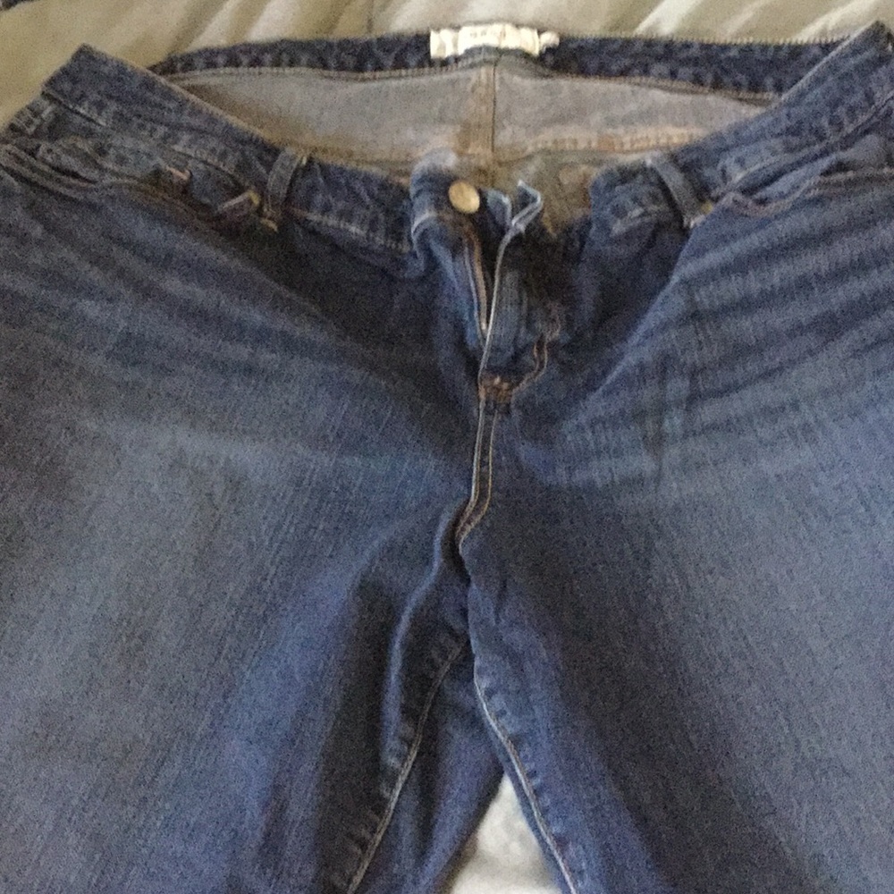 Dark wash jeans